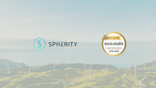 Spherity earns EcoVadis Gold Medal status for second year.
