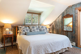 Upper Falls guest room sleeping area @iw