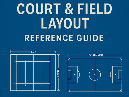 Court & Field Layout Reference Guide – Your Quick Playbook to Game-Ready Spaces