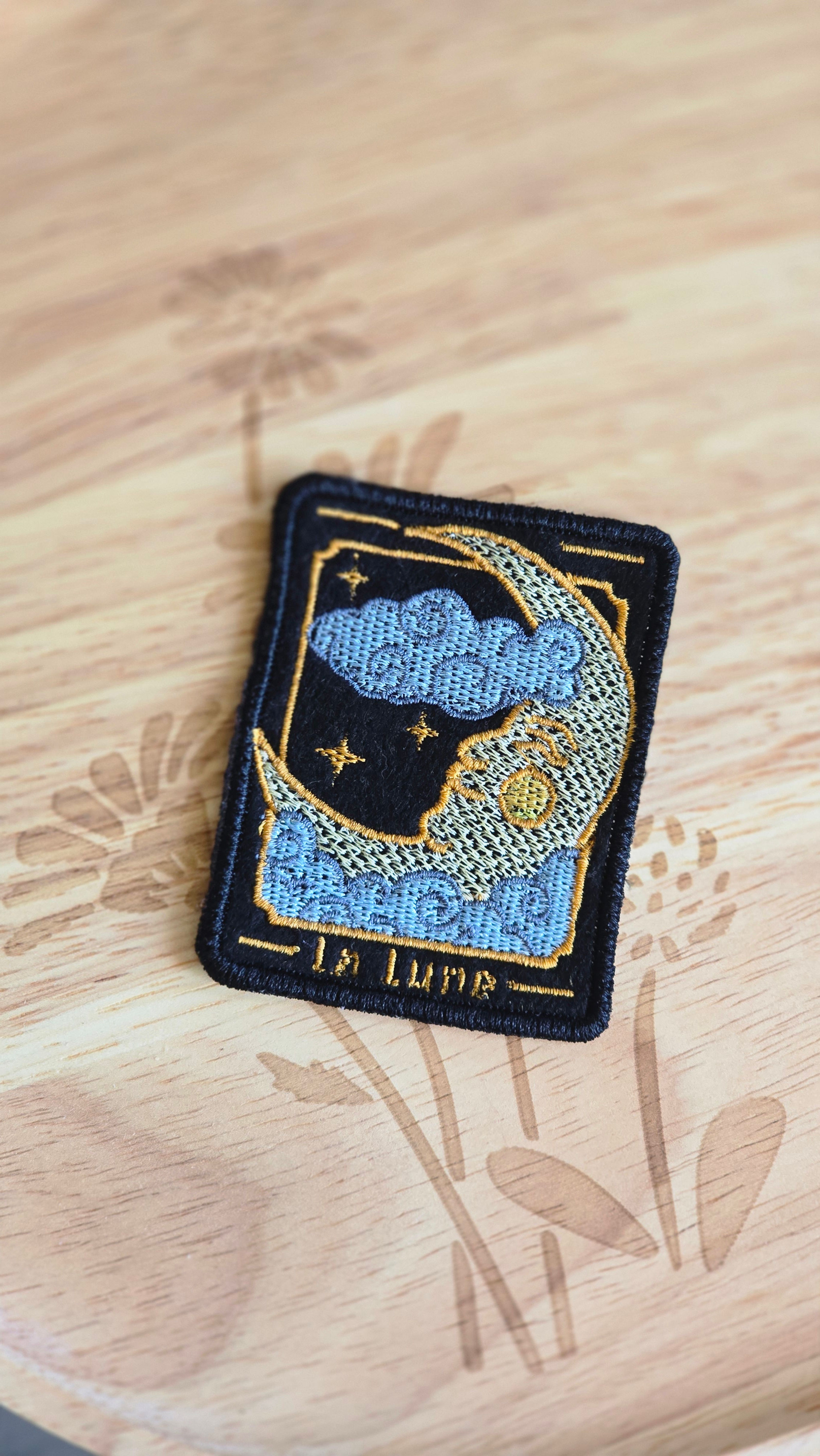 Écusson Lune Tarot