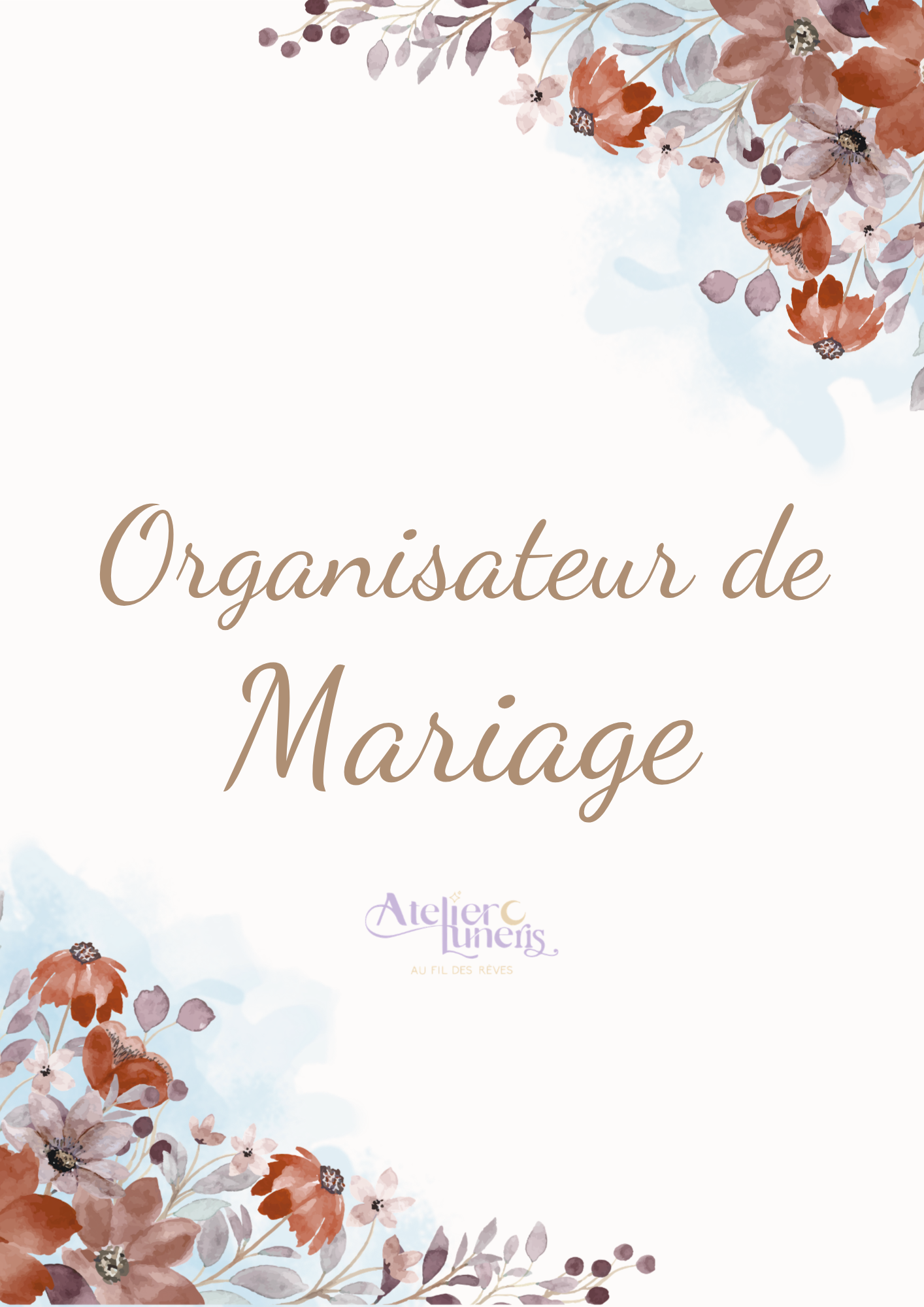 Organisateur de mariage thème terracotta
