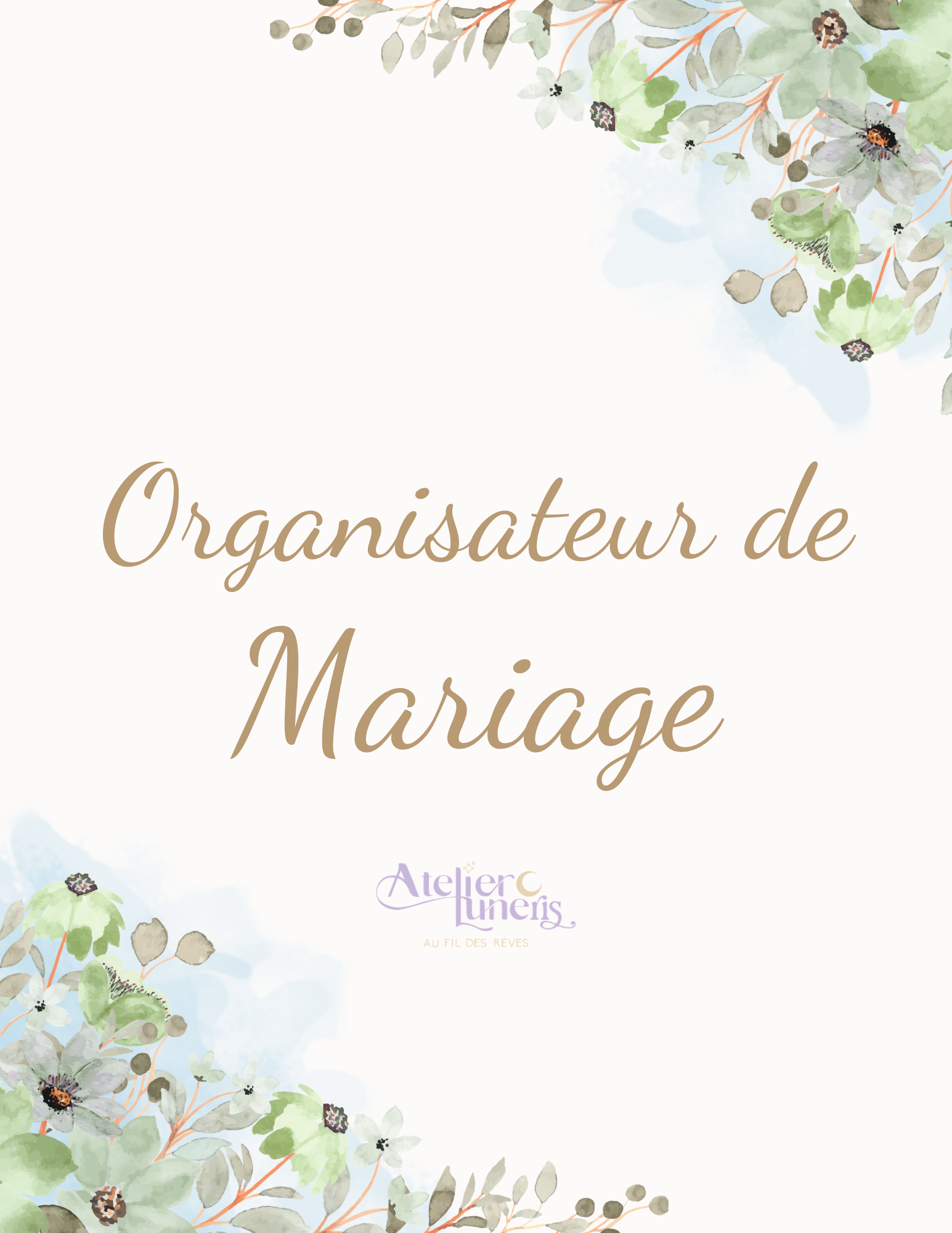 Organisateur de mariage thème sauge