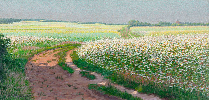 Co Breman: Nachmittag, Blaricum, 1903, Öl auf Leinwand, Singer-Museum Laren