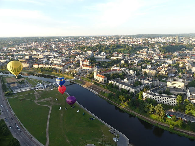 Blick auf den Startplatz