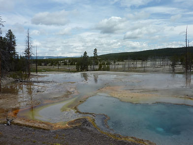 Lower Geyser Basin - Firehole Lake