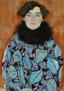 Gustav Klimt: Johanna Staude, 1917/18, Öl auf Leinwand, Belvedere Wien
