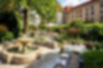 Garten des Westin Grand Hotels