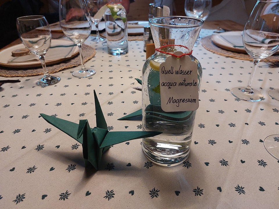 Das berühmte Mineralwasser