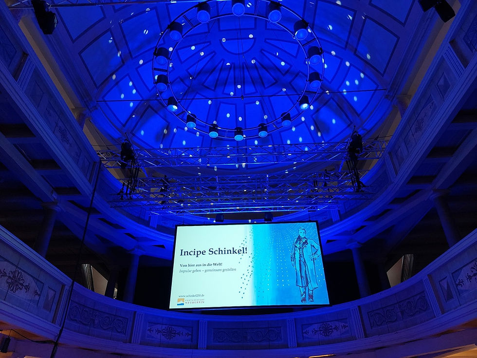 Verleihung des Schinkel-Preises der Stadt Neuruppin in der Kulturkirche