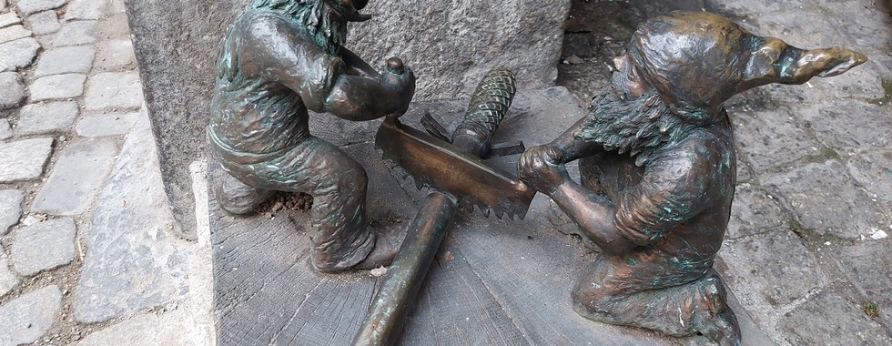 Zwerge Wyrostek und Zadymek