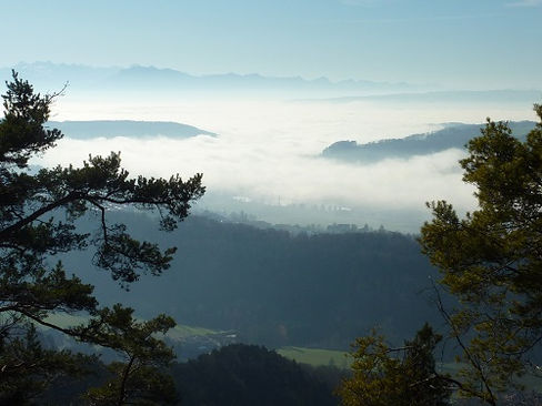 Der Uetliberg und der berühmten Nebel