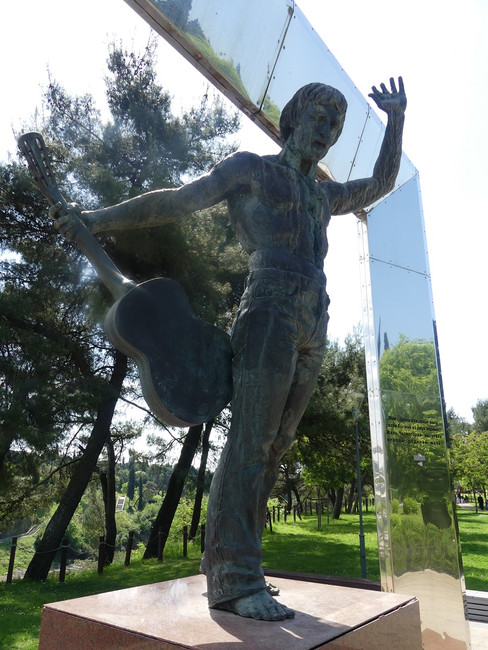 Denkmal für den Poeten und Liedermacher Wladimir Wyssozki