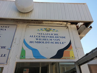 In der Wilhelm-von-Humboldt-Schule in Samarkand