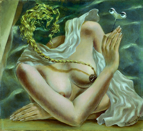 Dorothea Tanning, Spannung, 1942, Öl auf Leinwand