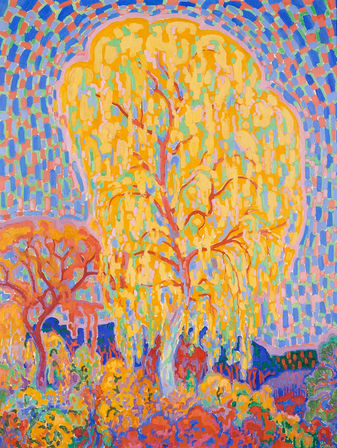 Leo Gestel: Herbst, 1911, Öl auf Leinwand, Kunstmuseum Den Haag