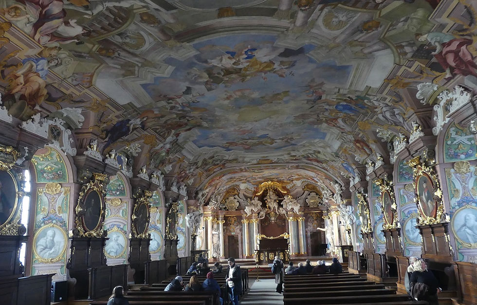 Die Aula Leopoldina der Universität Breslau