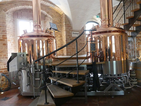 Sudkessel in der Brauerei