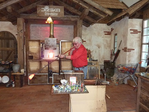 In der Glasbläserei