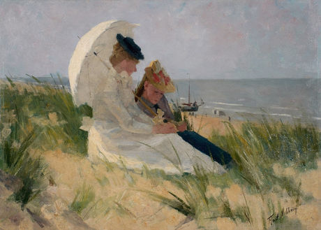Ferdinand Hart Nibbrig: In den Dünen von Zandvoort, 1891/92, Öl auf Leinwand, Singer-Museum Laren