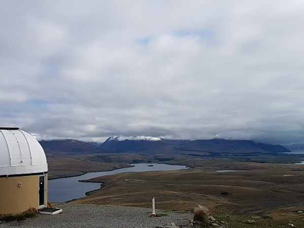 Observatorium auf dem Mt. John