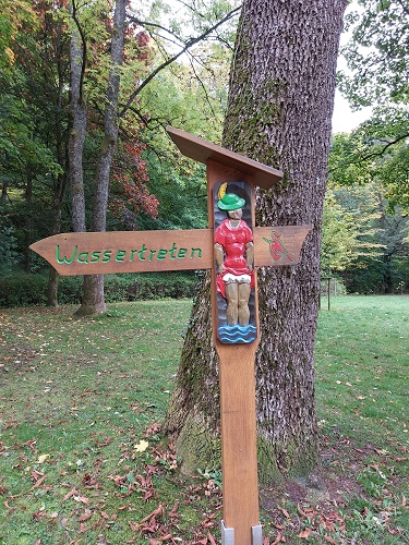 Zum Wassertreten