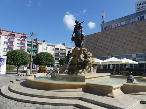 Brunnen auf dem Marktplatz