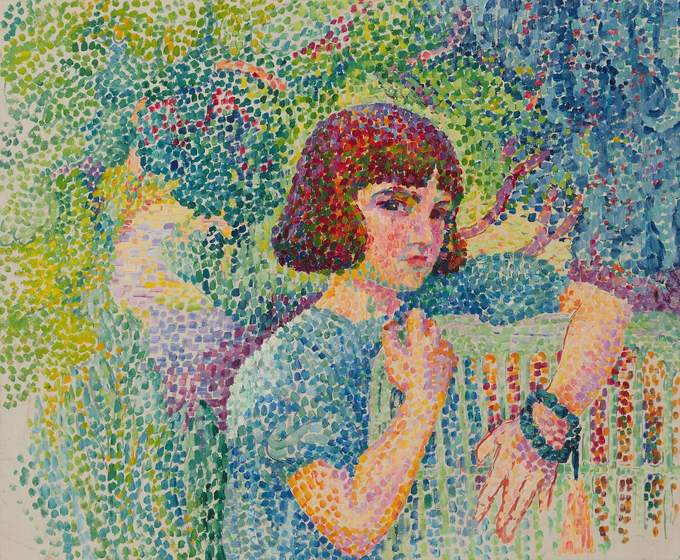 Jeanne Selmersheim-Desgrange: Porträt von Colette, um 1907, Öl auf Leinwand, Sammlung CFC  © Estate Jeanne Selmersheim-Desgrange, Photo: Aurélien Mole