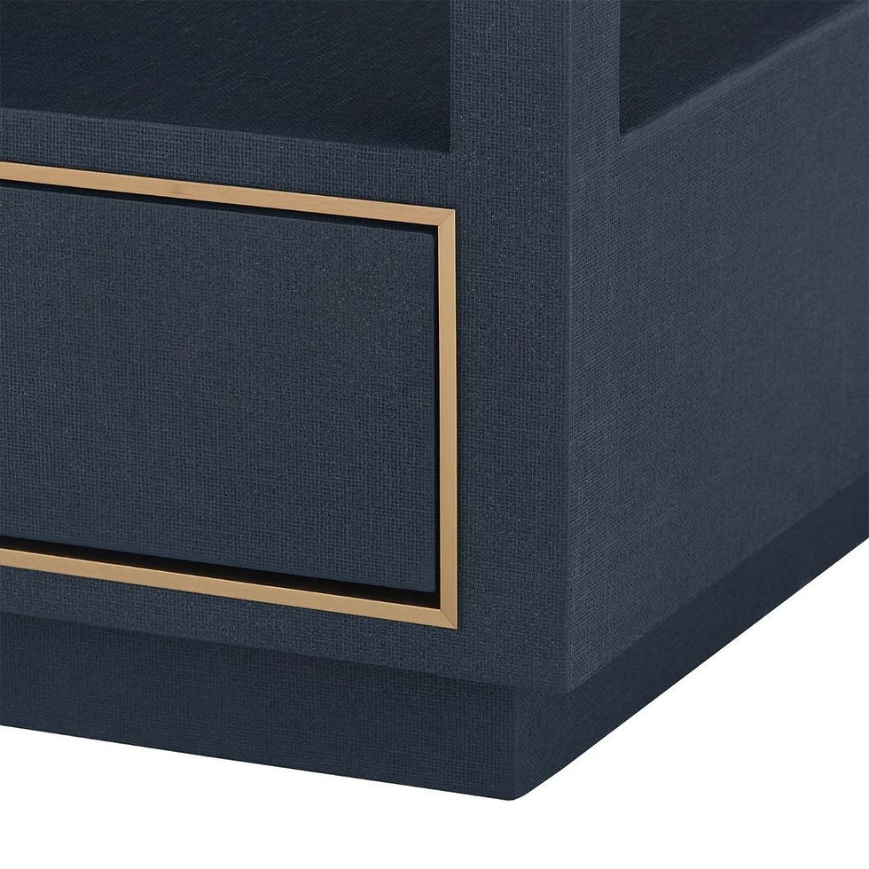 Thumbnail: Carmen 2-Drawer Side Table Nightstand Decor in Various Colors