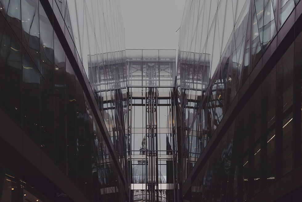 Demoria Modern Glass Building