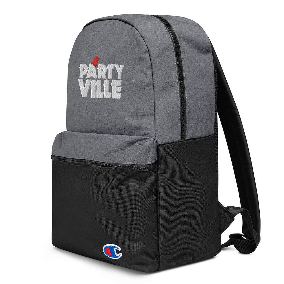 Thumbnail: CasinoATX Partyville Embroidered Champion Backpack