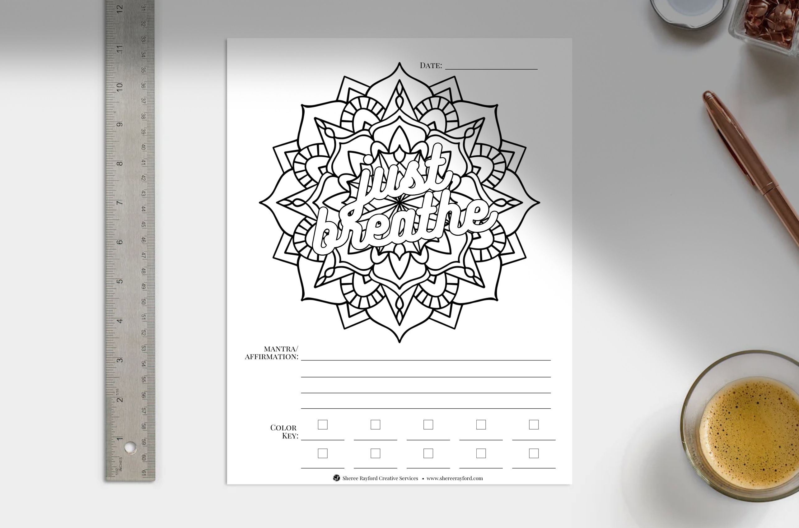 Daily Journal Coloring Pages