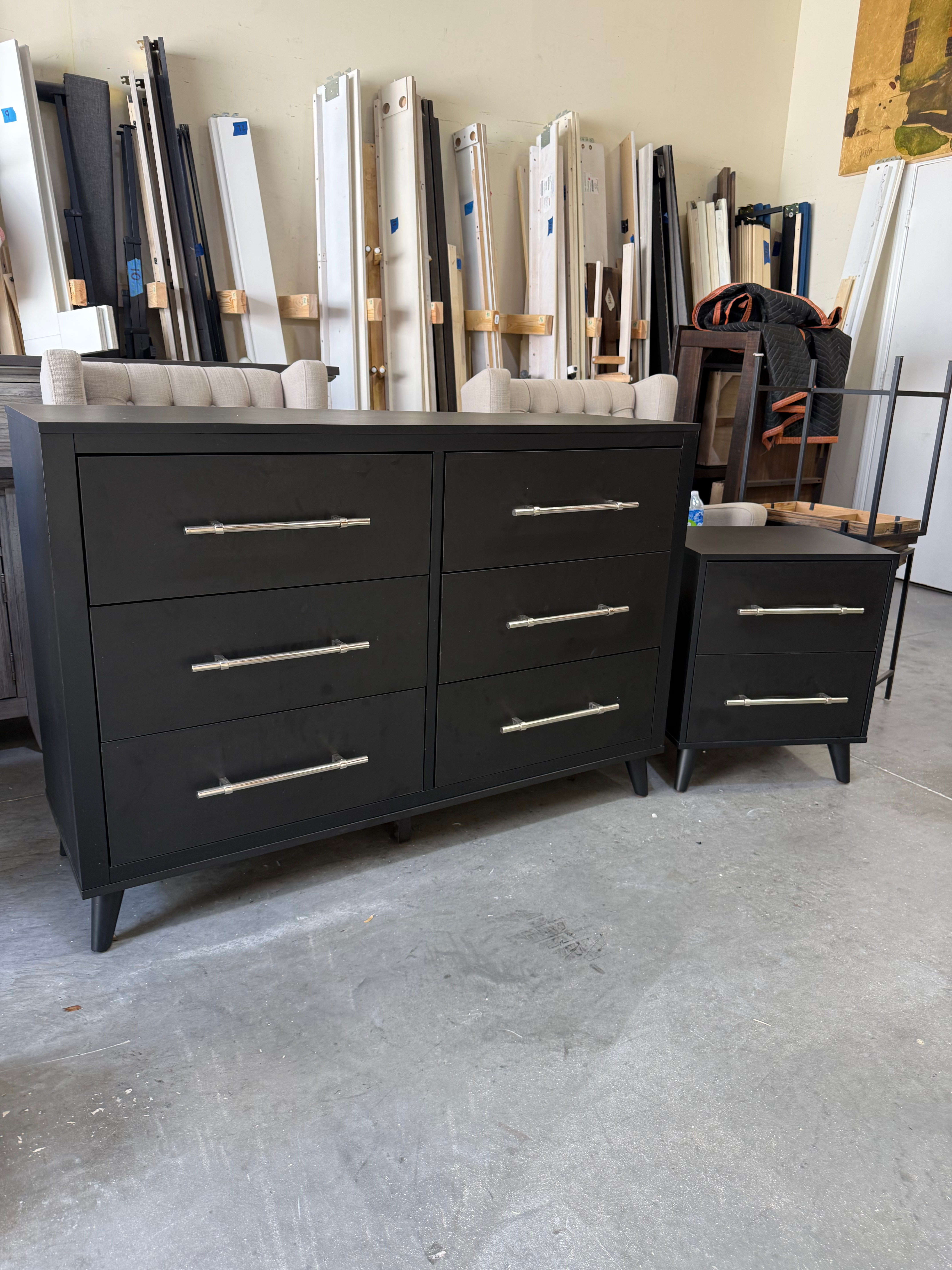 Dresser and nightstand