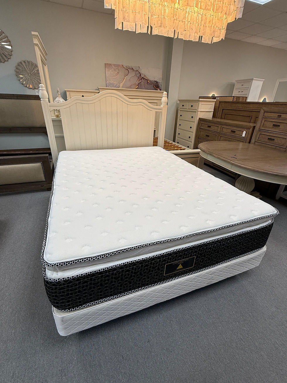 Thumbnail: Queen headboard and frame