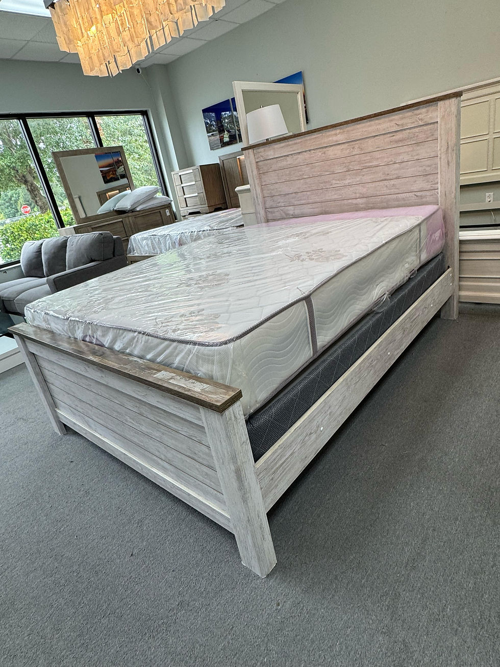 Thumbnail: Queen bed frame