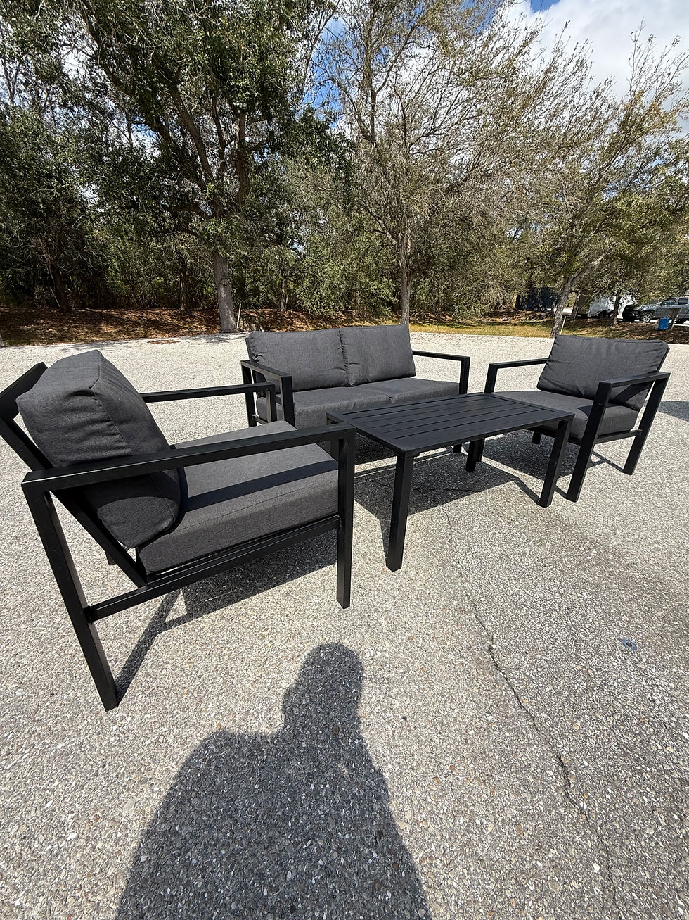 Thumbnail: Outdoor furniture set