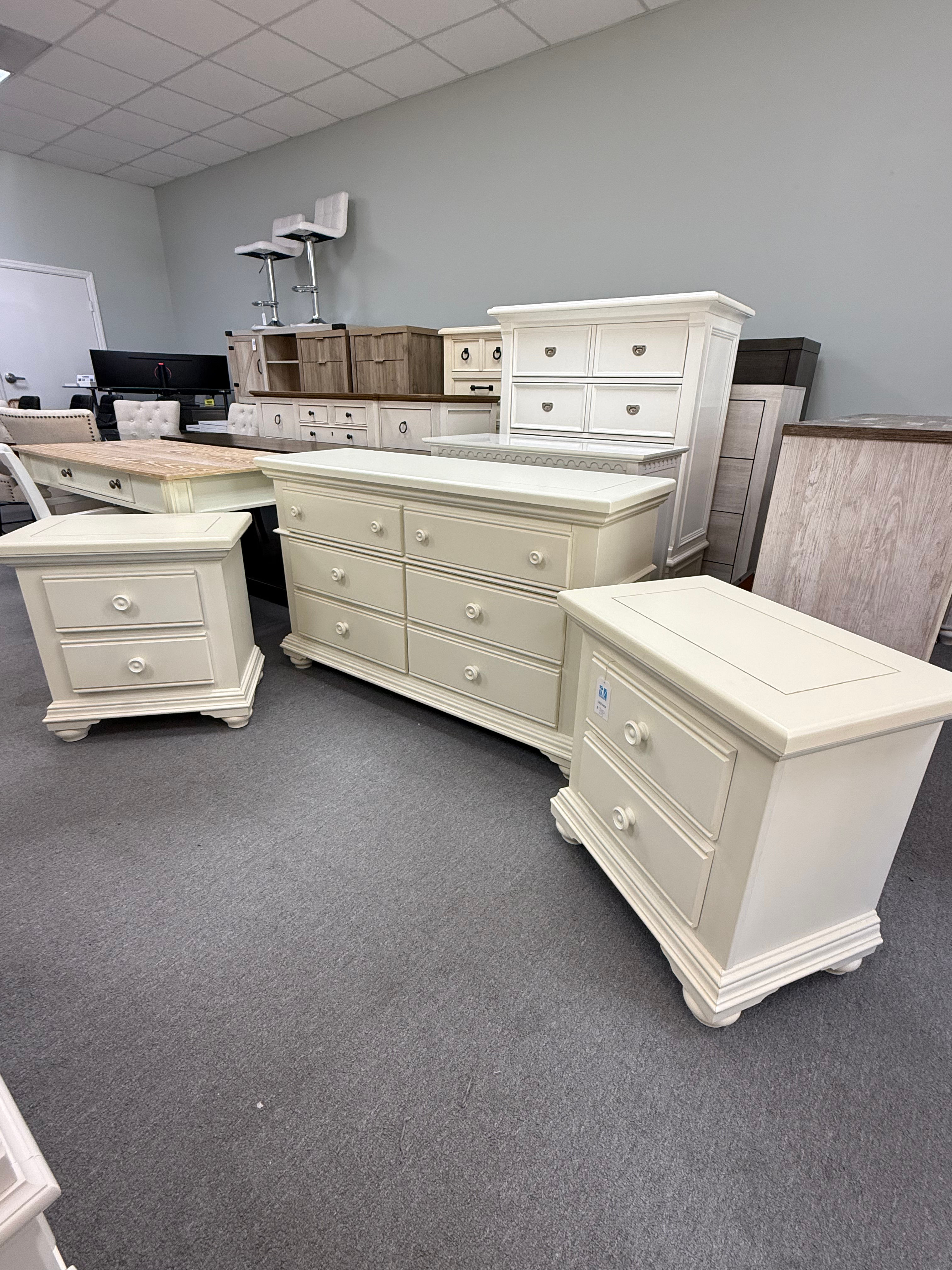 Dresser and nightstands