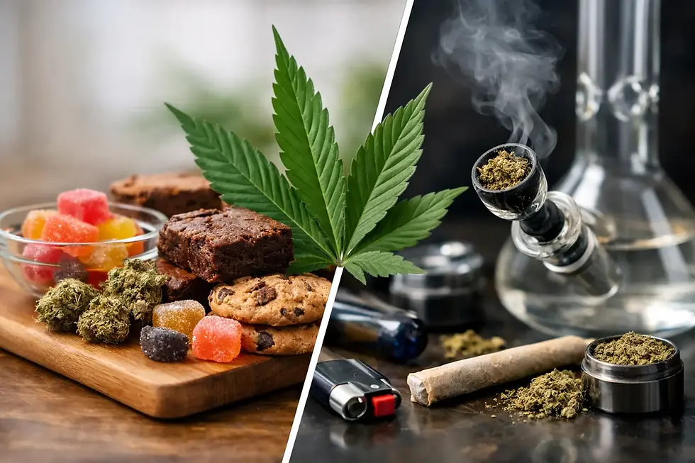 Edibles vs Smoking Cannabis: Which Suits You?