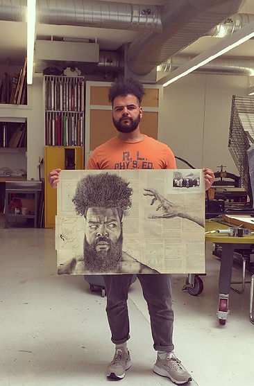 Habib Hajallie with self portrait.jpeg