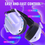Thumbnail: Wireless Gaming Headset Compatible for PS5 Switch PC Mac, 2.4 Ghz/Bluetooth 5.2