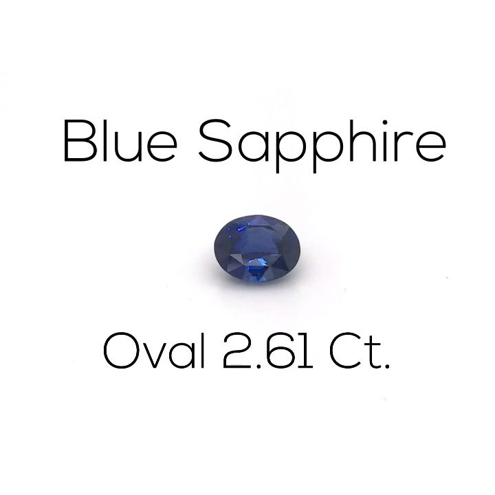 Thumbnail: Oval Ceylon Blue Sapphire Downtown Los Angeles Diamond District