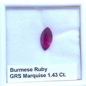 Ruby Marquise 1.43 Ct.