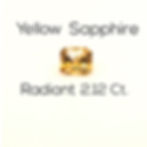 Radiant Ceylon Yellow Sapphire Downtown Los Angeles Diamond District