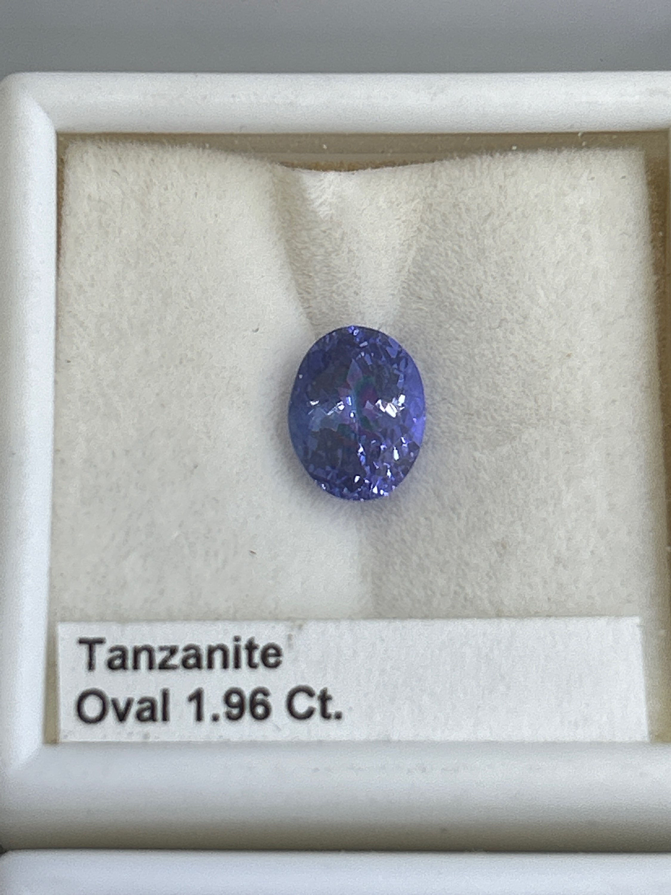 1.96 ct. Oval Tanzanite
