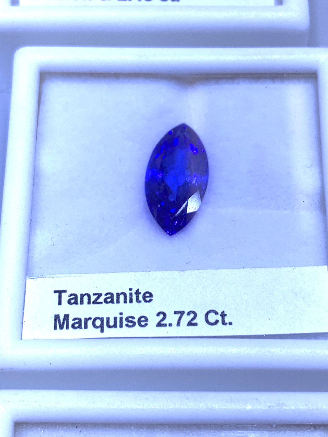 Marquise 2.72 tanzanite
