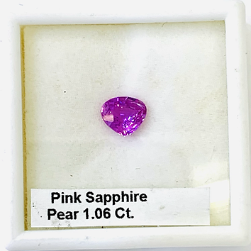 Pink Sapphire 1.06 Ct
