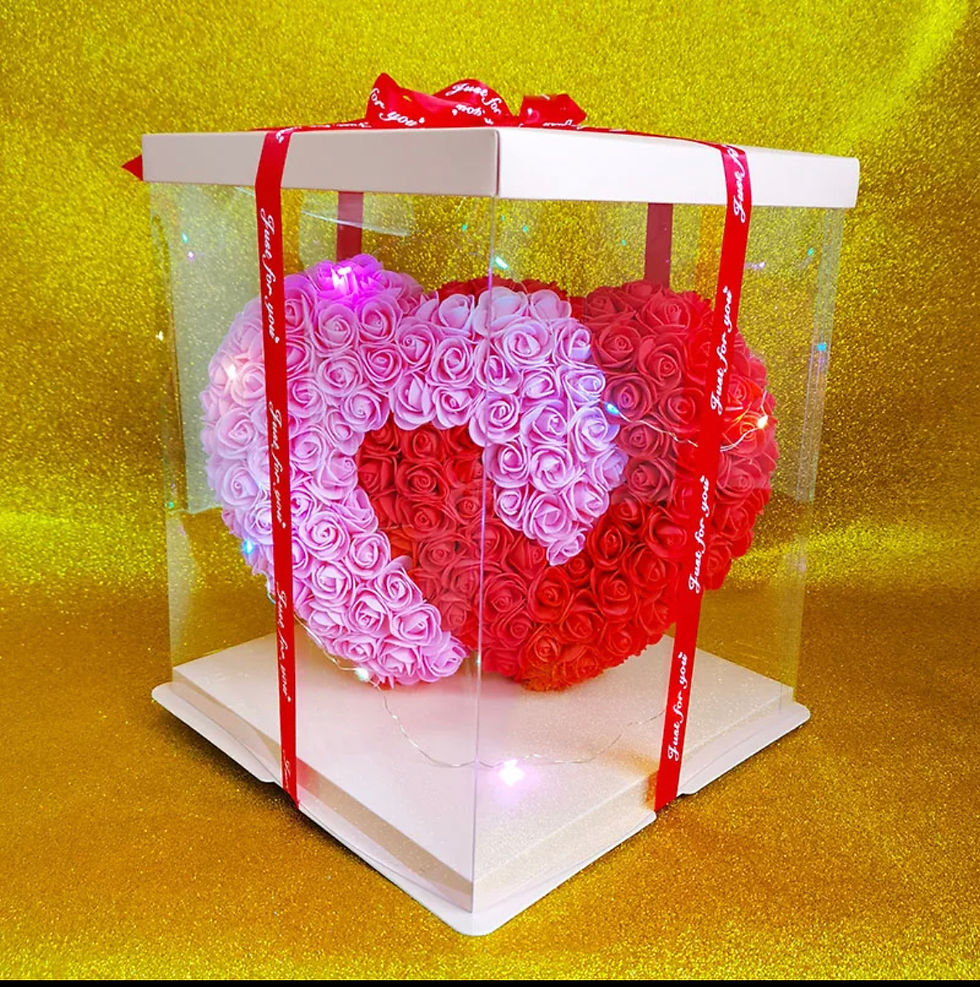 Artificial Rose Heart