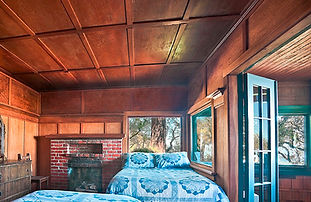 Interior of honeymoon cabin