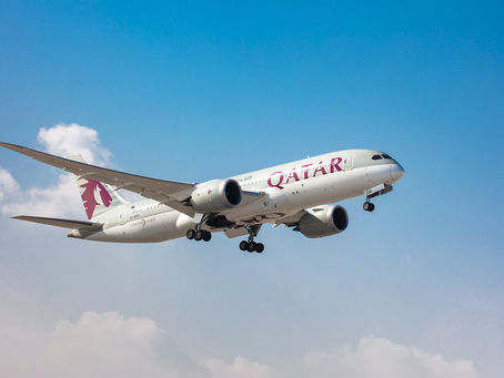 Qatar Airways resumes service with Gatwick