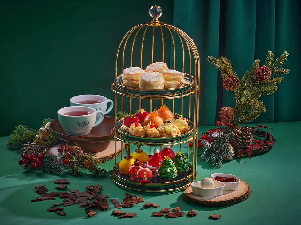 Hong Kong Christmas afternoon teas