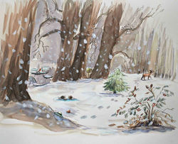 Il commence a neiger